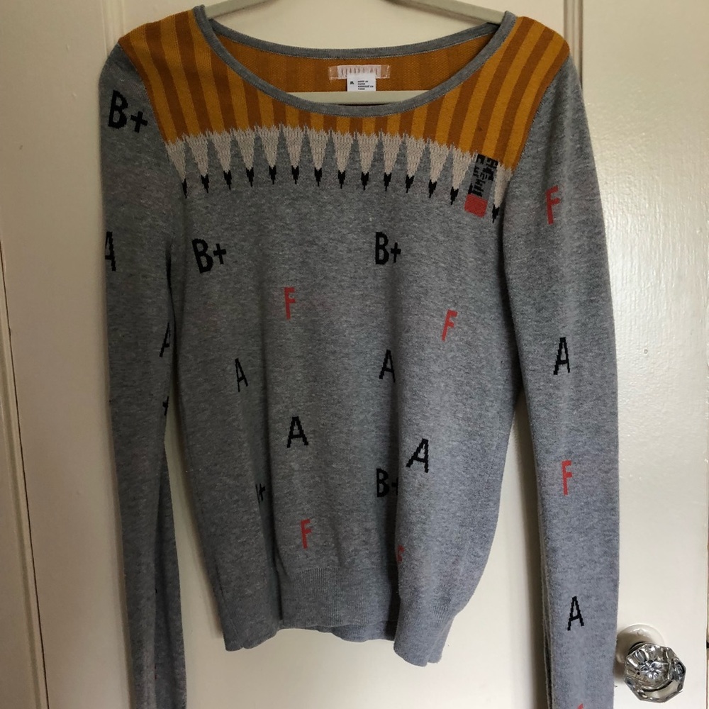 School Themed Sweater! Urban Outfitters